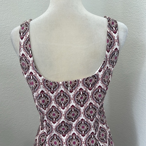 Nine West Dresses Fit and Flare Sleeveless Dress Paisley Dress Summer Dresses - Picture 10 of 14
